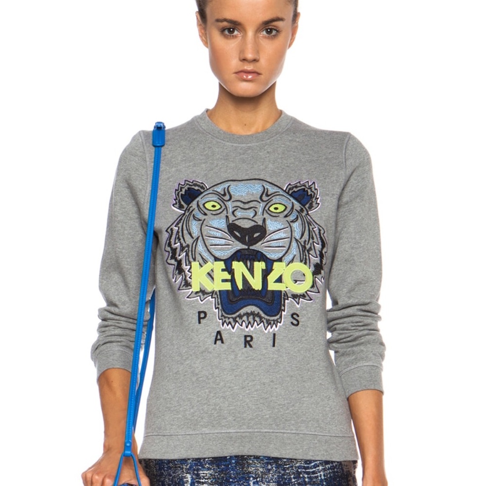 Kenzo Tiger Head Sweatshirt Size Small - Picture 4 of 4